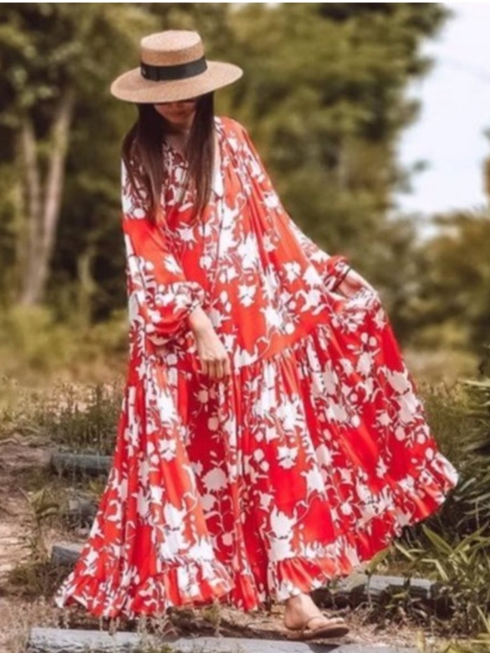 H&M Johanna Ortiz Maxi Dress - Picture 13 of 14